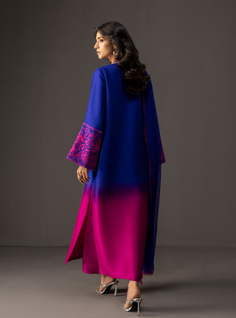 Zainab Chotani Silk Printed 3pc Unstiched (4762)