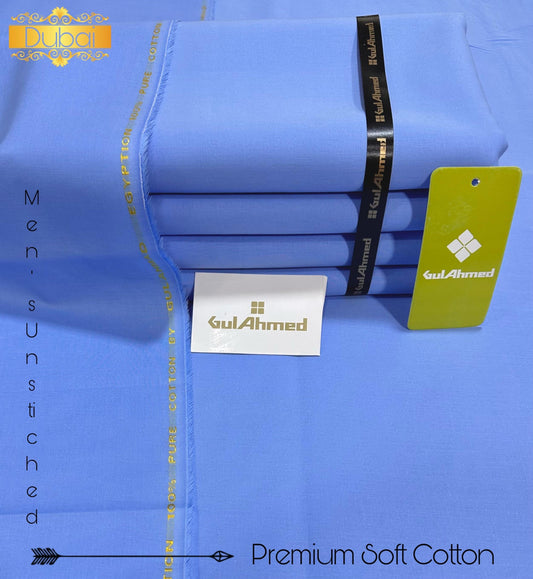 Soft Cotton By Gul Ahmed (Sky Blue)