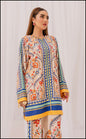 Lulusar Printed Silk 3pc Unstiched (7355)