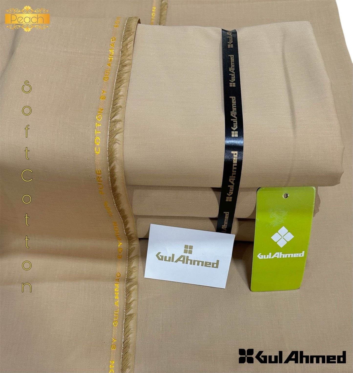 Soft Cotton by Gul Ahmed (Almond)
