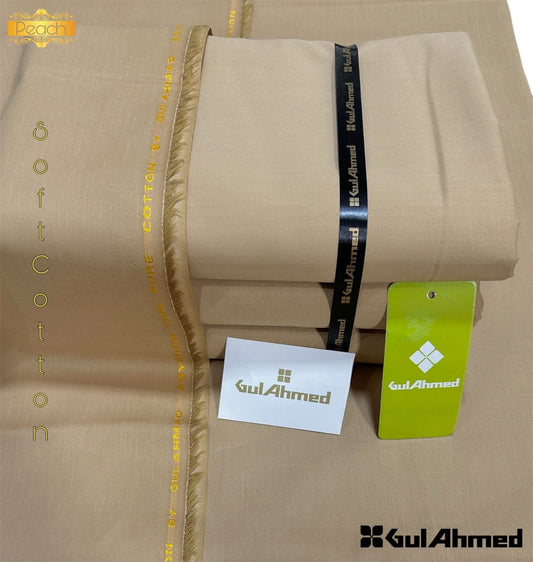 Soft Cotton by Gul Ahmed (Almond)