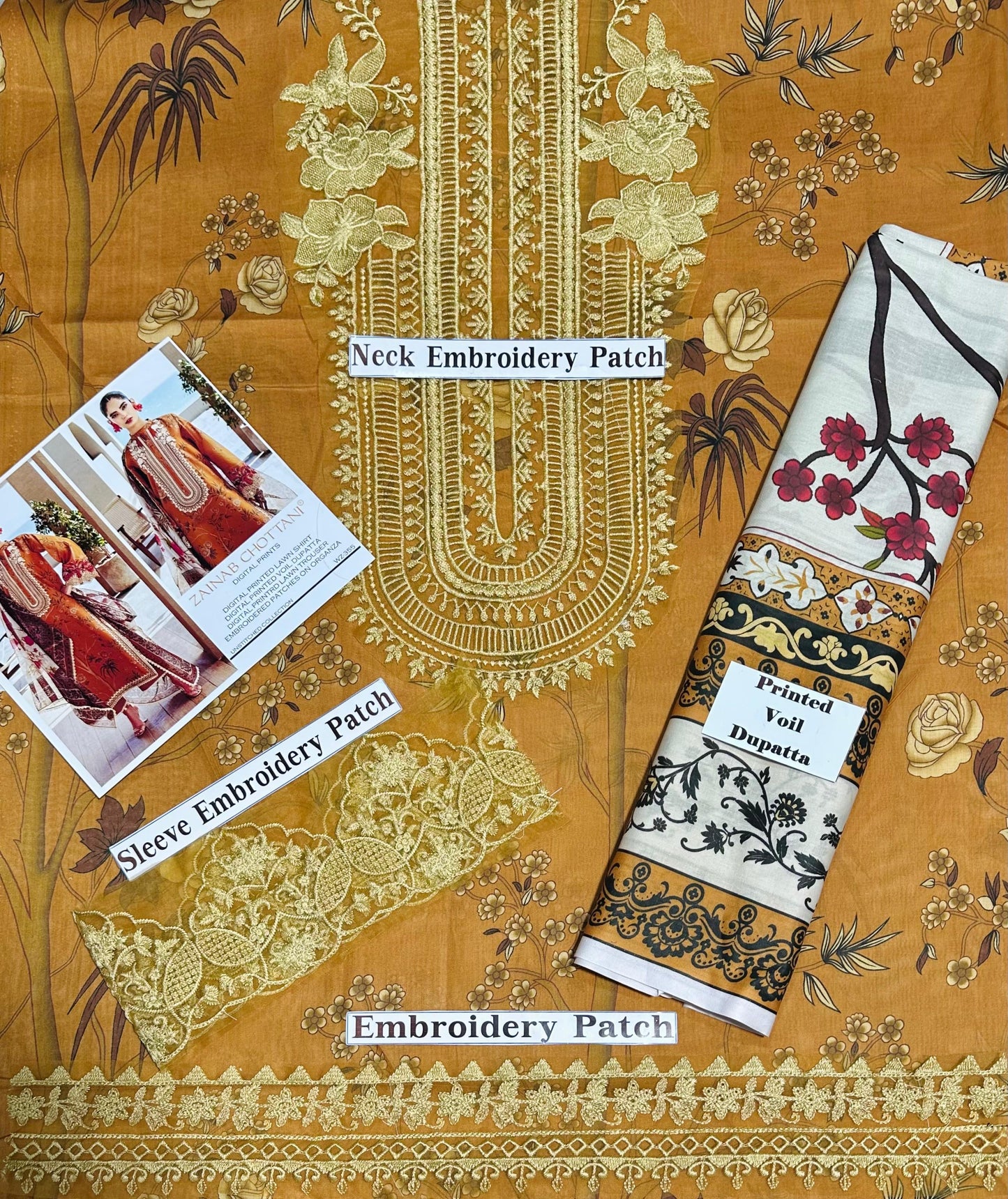 Zainab Chotani 3pc sl-zc-001