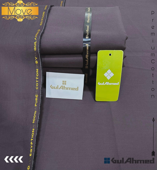 Soft Cotton By Gul Ahmed (Dark brown)