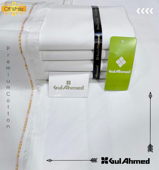 Soft Cotton by Gul Ahmed (Off White)