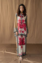 Lalusar Printed Silk 3pc Unstiched (3596)