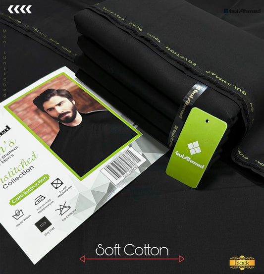 Soft Cotton by Gul Ahmed (Special Black)